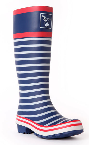 Evercreatures In The Navy Tall Wellies