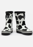 Little Creatures Cow Kids Wellies